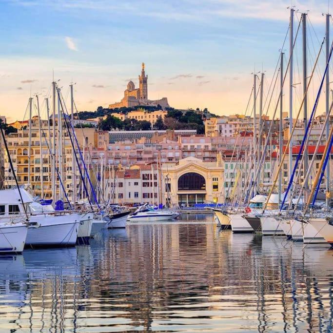 T4 Renove, Clim, Internet & Netflix, Tout Confort Marseille Kültér fotó